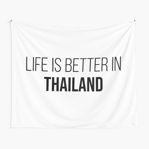 Item preview, Life is better in Thailand designed and sold by XCIV.