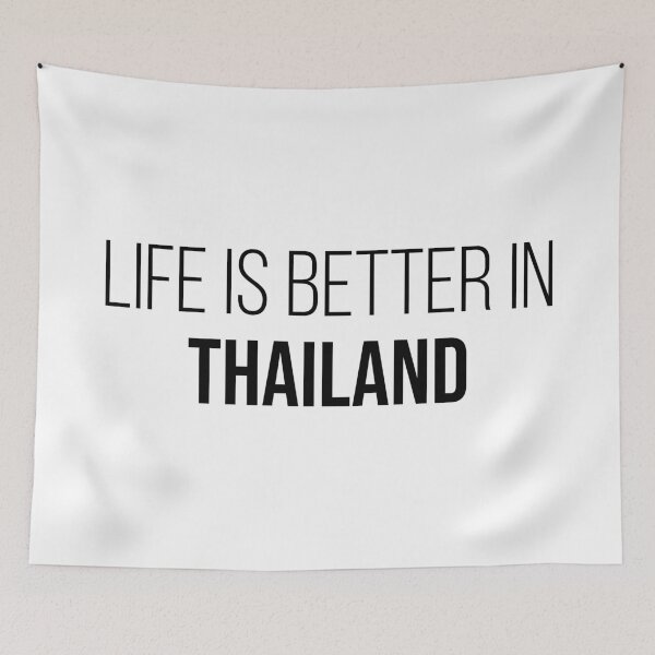 Item preview, Life is better in Thailand designed and sold by XCIV.