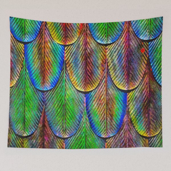Item preview, Peacock Metal Pattern designed and sold by Voxarto.