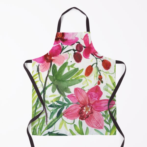 Item preview, orchideas: watercolor flowers designed and sold by kosarandrea.