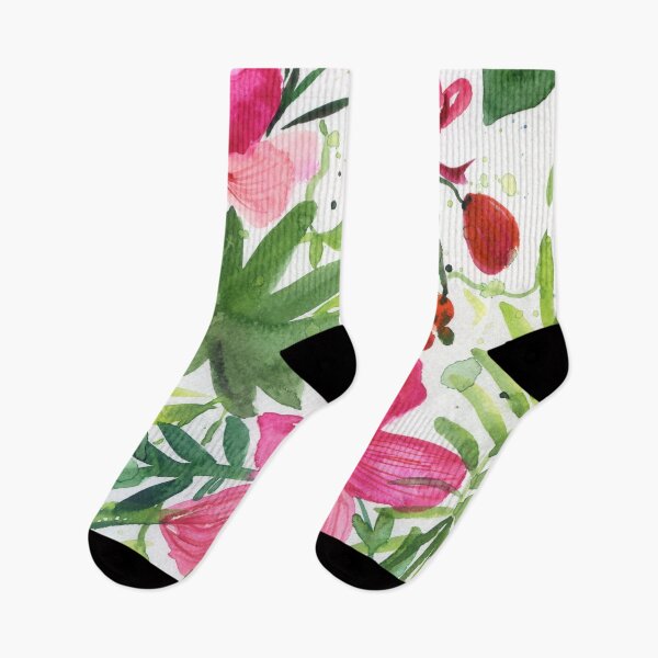 Item preview, orchideas: watercolor flowers designed and sold by kosarandrea.