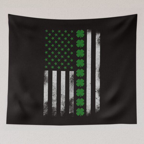 Item preview, St. Patrick's Day IRISH AMERICAN FLAG designed and sold by BiancaMoss51.