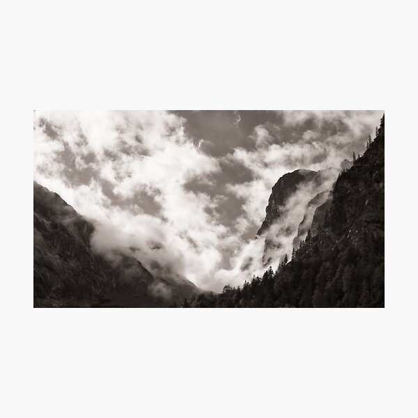 Rappenspitze After Rain Falls Photographic Print