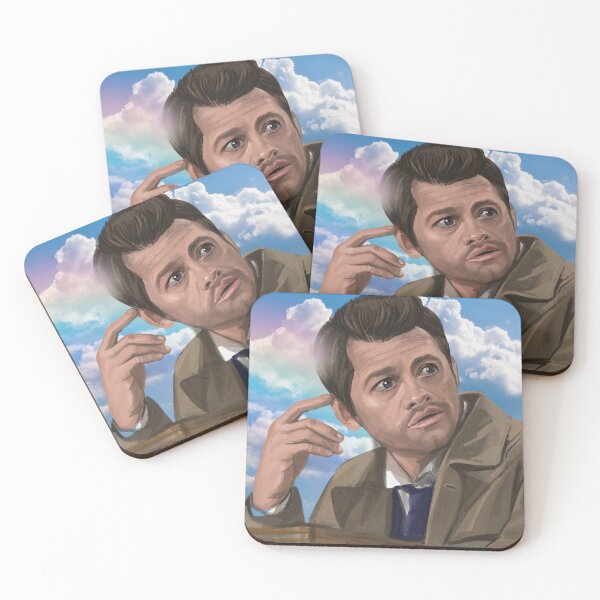 Item preview, Castiel with rainbow in heaven designed and sold by DarrriaDesign.