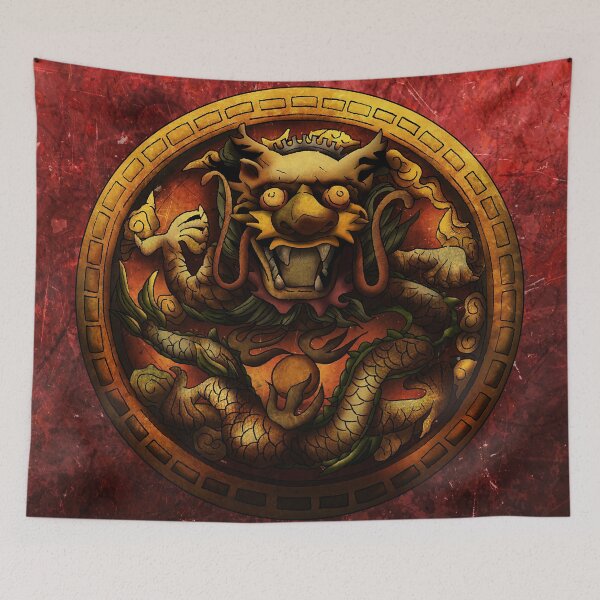 Item preview, Dragon of the Golden Temple designed and sold by FozIndustries.