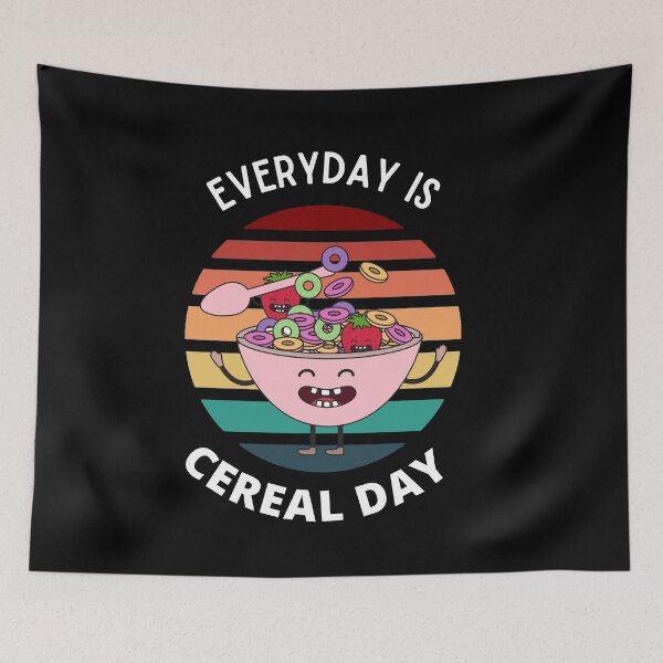 Item preview, Everyday is cereal day designed and sold by Rainces.