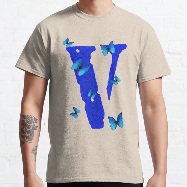 vlone shirt light blue