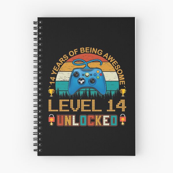 Item preview, 14 Years of being awesome level 14 Unlocked designed and sold by designdroplet.