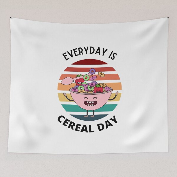 Item preview, Everyday is cereal day 3 designed and sold by Rainces.