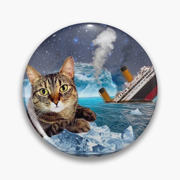 Item preview, Pushi - Titanic Cat designed and sold by Kimmy  D.