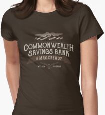 Commonwealth Savings Bank of MacCready Women's Fitted T-Shirt