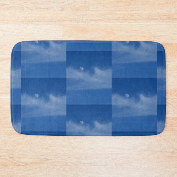 Item preview, Blue Waxing Moon Wispy Clouds designed and sold by Tezoodle Art.