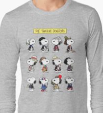 Snoopy Doctors Collage Long Sleeve T-Shirt
