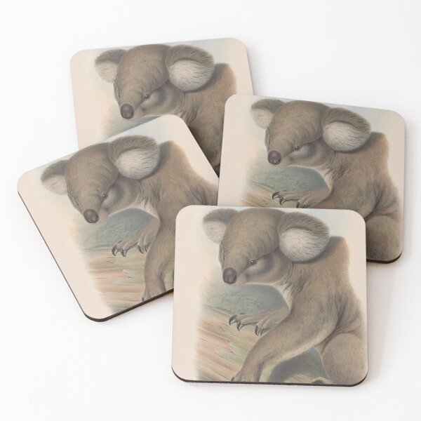 Artikelvorschau, Koala illustration Australian animals series entworfen und verkauft von Vintage Designs +.