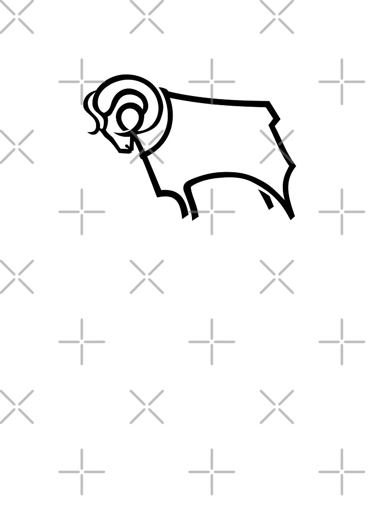 Discover Derby County FC logo - Panel split Onesie