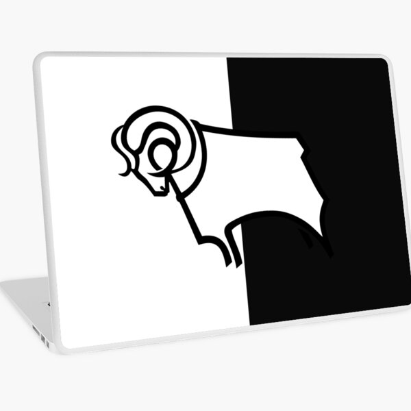 Vista previa del artículo con la obra «Logotipo del Derby County FC: panel dividido», diseñado y vendido por Etchedclothing.