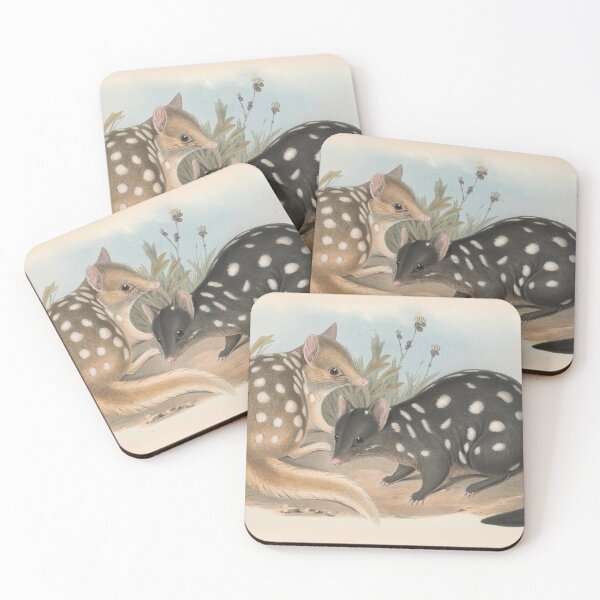 Artikelvorschau, Spotted possums illustration Australian animals series entworfen und verkauft von Vintage Designs +.