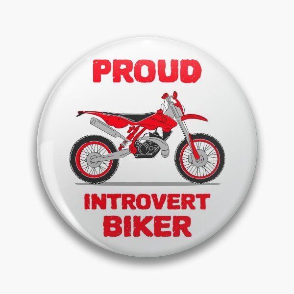 Item preview, Proud Introvert Biker designed and sold by VrajStudio.
