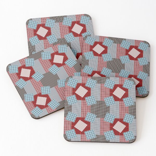 Item preview, Folk tartan patchwork  designed and sold by ivanoel.