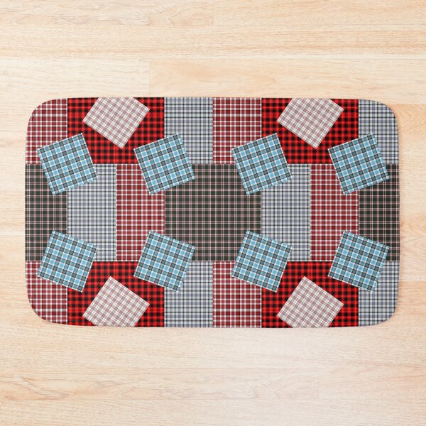 Item preview, Folk tartan patchwork  designed and sold by ivanoel.