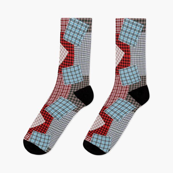 Item preview, Folk tartan patchwork  designed and sold by ivanoel.