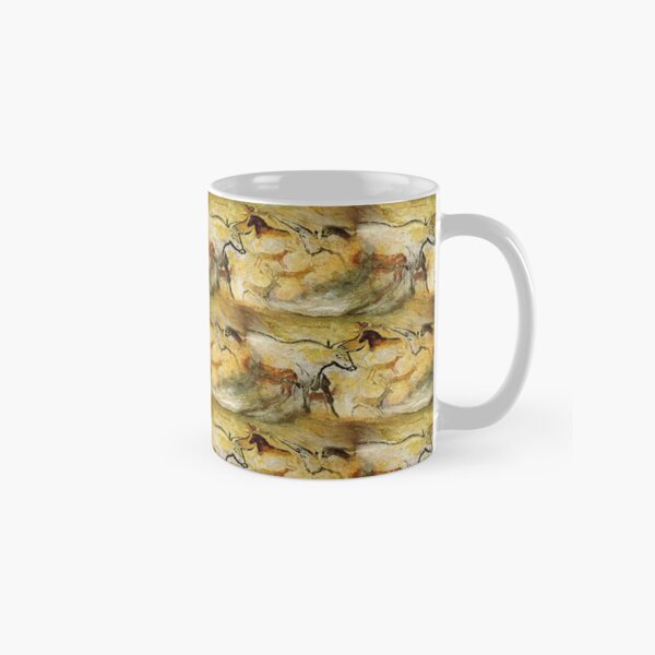 Prehistoric Lascaux Cave Painting France, Elegant Classic Mug