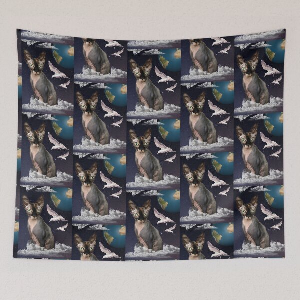 Item preview, Kimber Sphynx Space Cat  designed and sold by Kimmy  D.