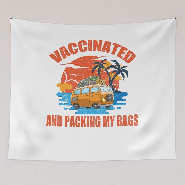 Item preview, vaccinated and packing my bags  designed and sold by saied-DGI.