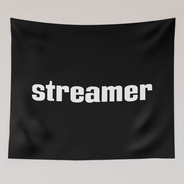 Item preview, Streamer designed and sold by WordsGamersUse.