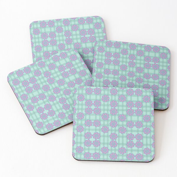Item preview, Granny chic plaid and flowers designed and sold by sueshorman.