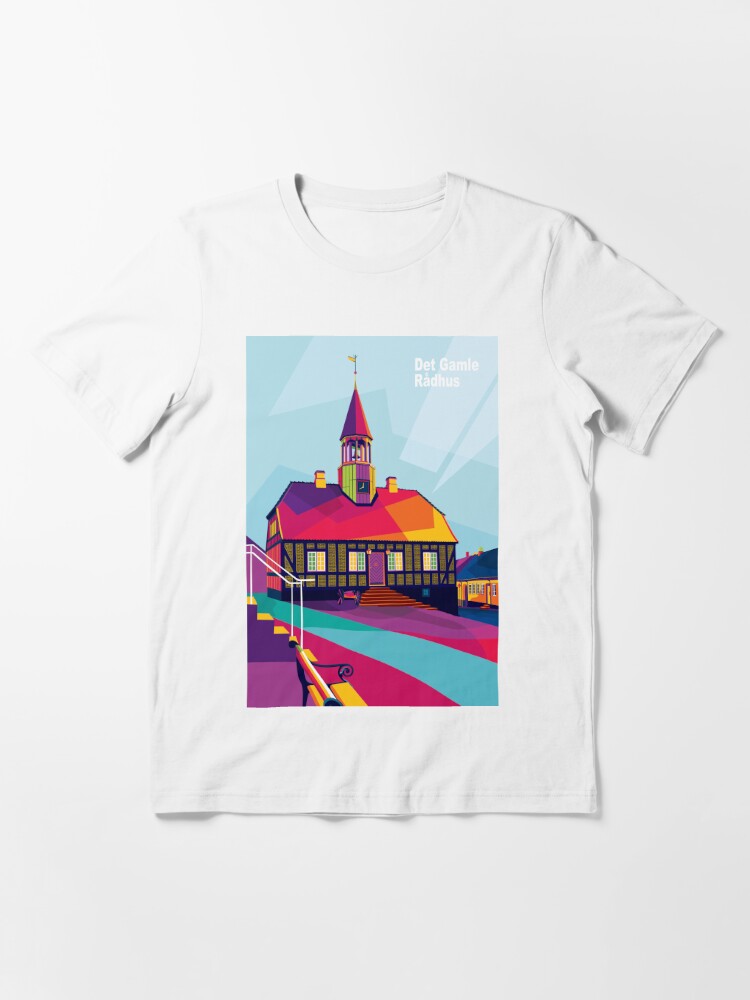 Ebeltoft Town Essential T-Shirtundefined by DK-Shirts Redbubble