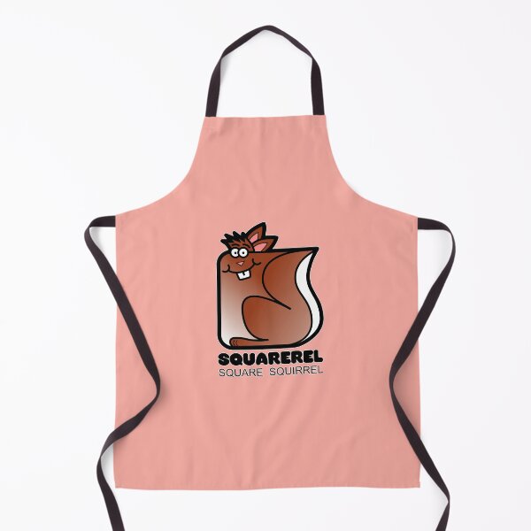 Item preview, Fun Graphic Retro Square Squirrel Squarerel Pink designed and sold by Quooki.