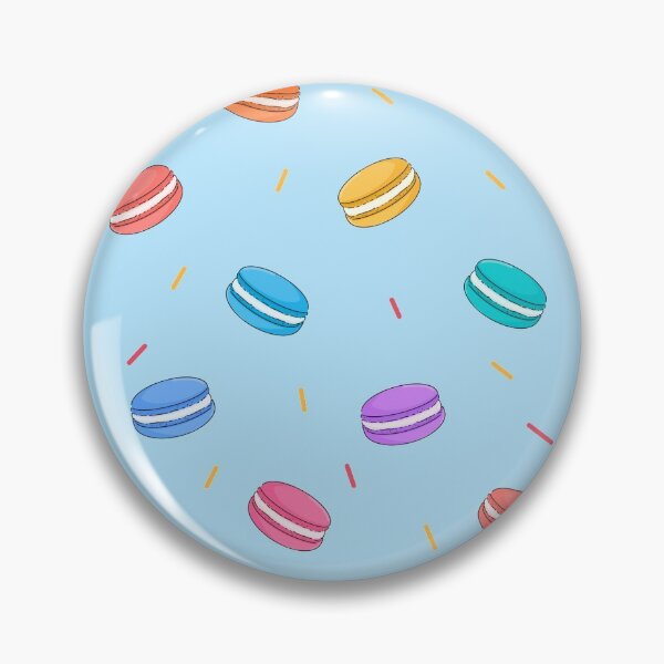 Item preview, Rainbow Macarons pattern designed and sold by CricketDoodles.