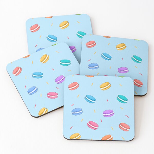 Item preview, Rainbow Macarons pattern designed and sold by CricketDoodles.