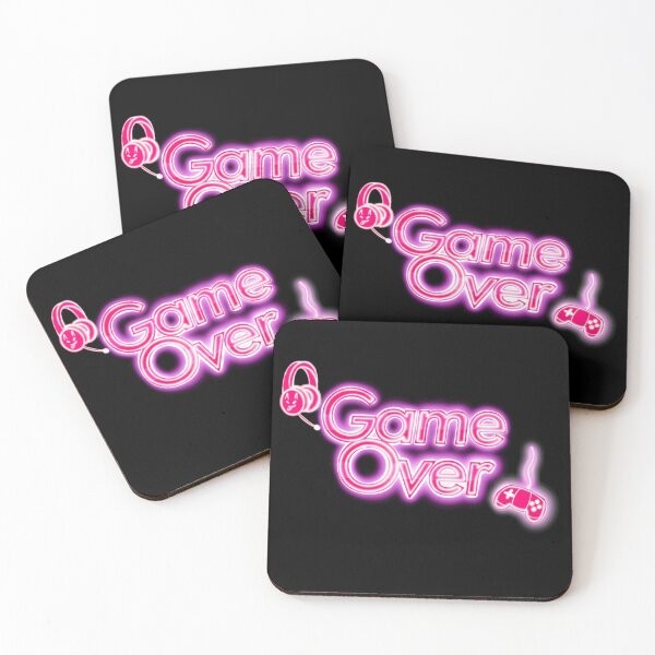Item preview, Neon game over  designed and sold by Purplepugprints.