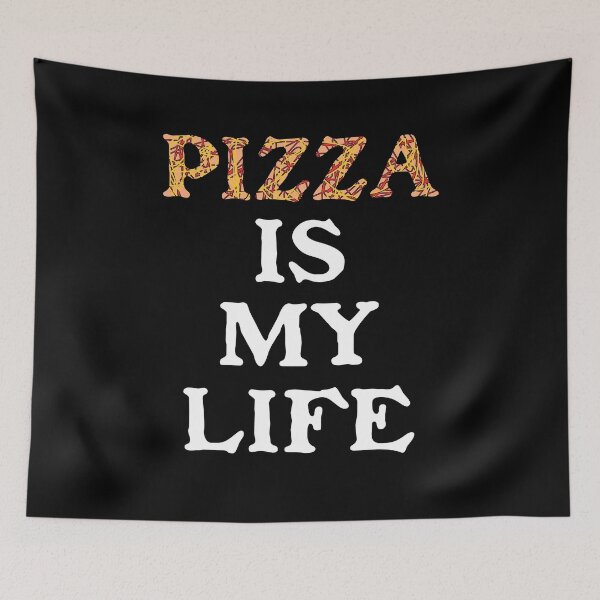 Item preview, Pizza Is My Life Funny Pizza Lover Quote designed and sold by sillyquestions.