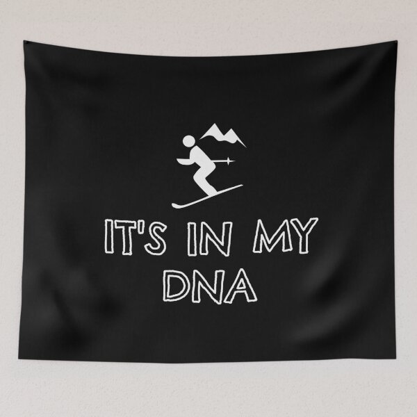 Item preview, Skiing: It's in my DNA designed and sold by TheGreenGoat.