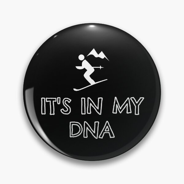 Item preview, Skiing: It's in my DNA designed and sold by TheGreenGoat.