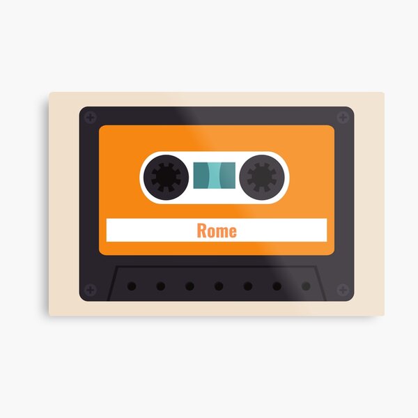 Item preview, Rome - Retro Cassete designed and sold by CityCollection.