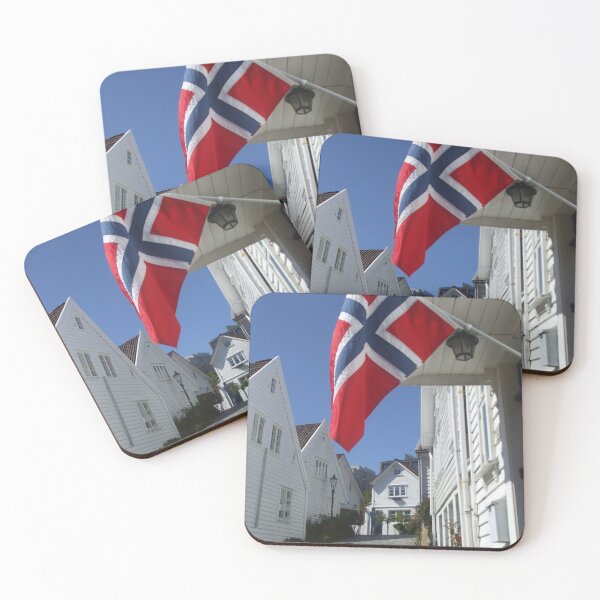 Item preview, Gamle Stavanger 18th Century Wooden Houses Norway designed and sold by Pumpkin-Prints.
