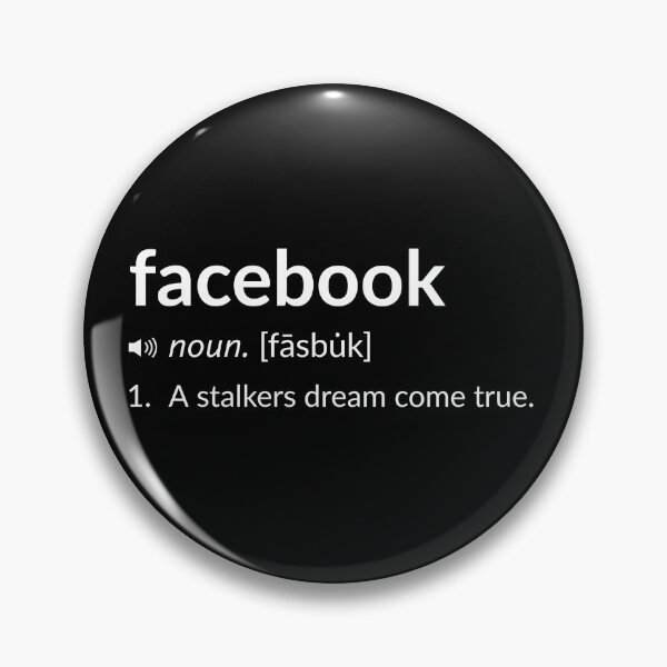 Item preview, Funny Definition: Facebook  designed and sold by T-ShirtGuy.