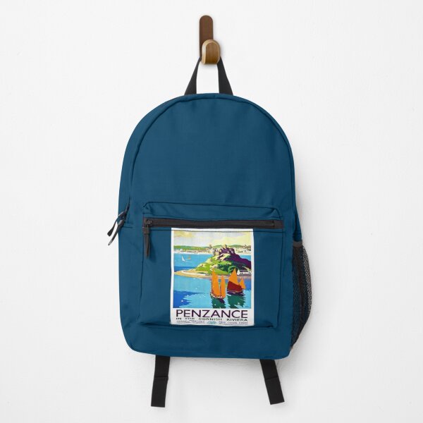 Item preview, PENZANCE : Vintage Cornwall United Kingdom Travel and Tourism Print designed and sold by posterbobs.