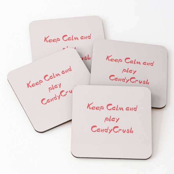Item preview, Keep calm and play candy crush designed and sold by Lakki-s.