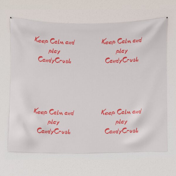 Item preview, Keep calm and play candy crush designed and sold by Lakki-s.