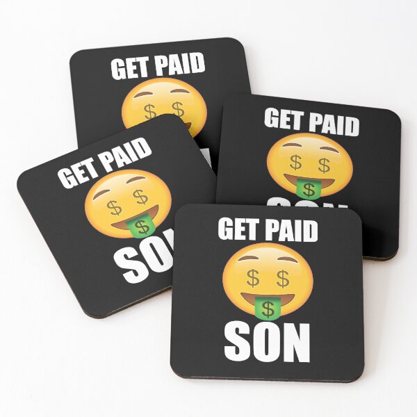 Item preview, Sun Saying Get Paid Son Money Dollar Bills designed and sold by Branncolet.