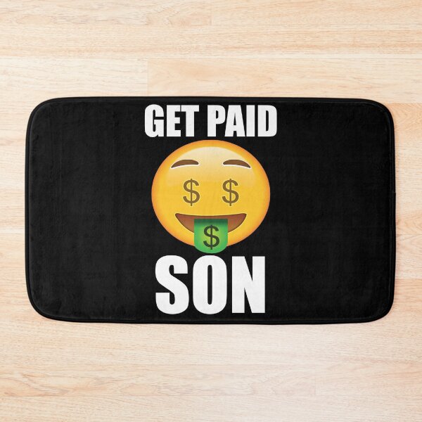 Item preview, Sun Saying Get Paid Son Money Dollar Bills designed and sold by Branncolet.