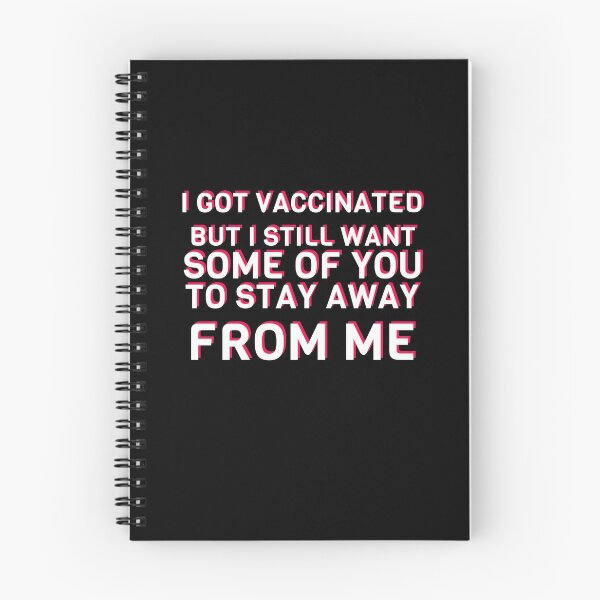 Item preview, COVID 19 Vaccine Funny Stay Away Introvert Humor Funny Quote designed and sold by sillyquestions.