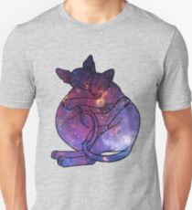 Galaxy Cat Cuddles Unisex T-Shirt