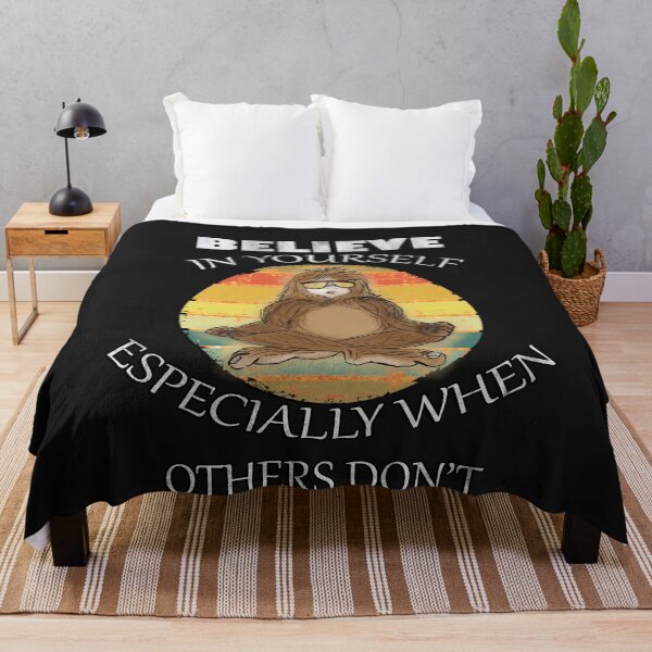 Item preview, Bigfoot Funny Quote: Believe In Yourself, Especially When Others Don't, Zen Cryptid Sasquatch designed and sold by tamdevo1.