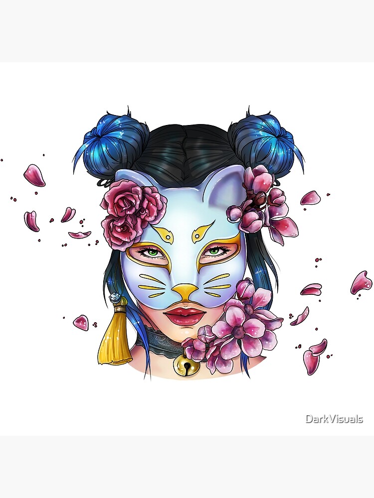 "Masked Japanese Women" Photographic Print by DarkVisuals Redbubble